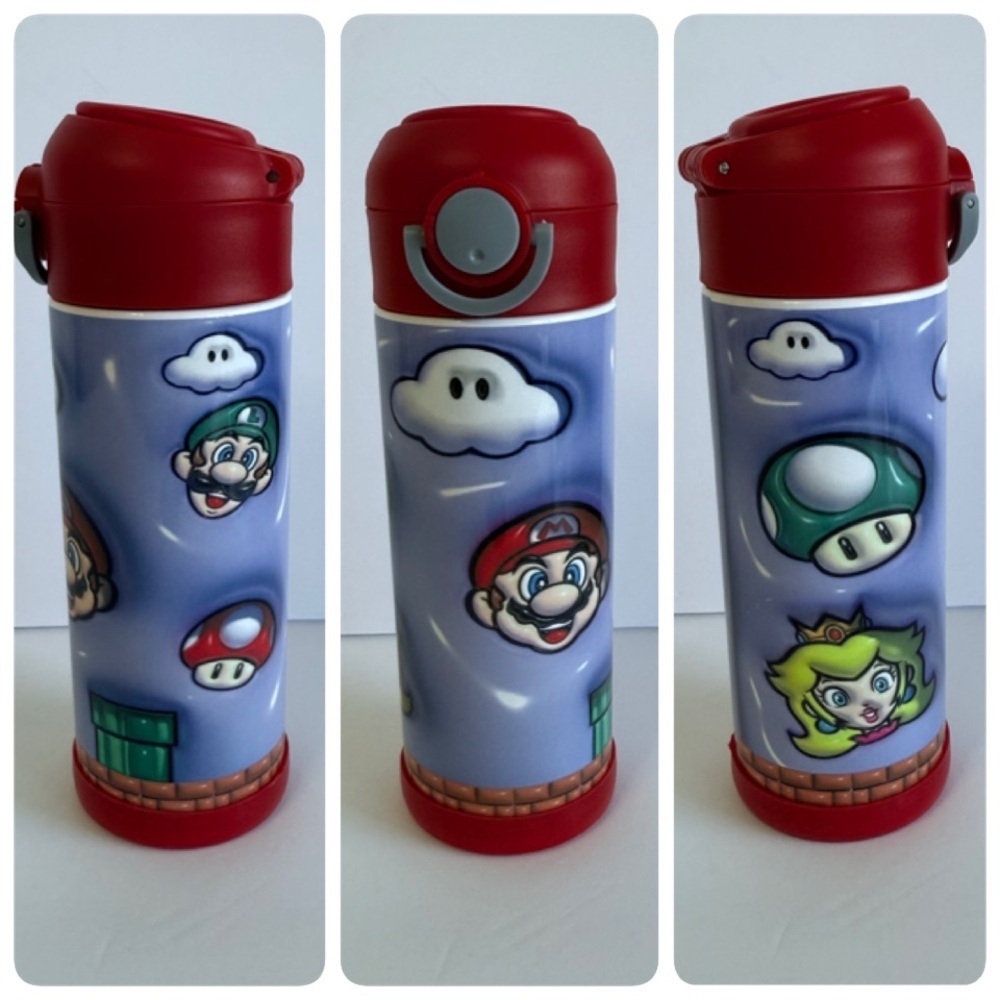 Super Mario Themed 12oz Kids Tumbler